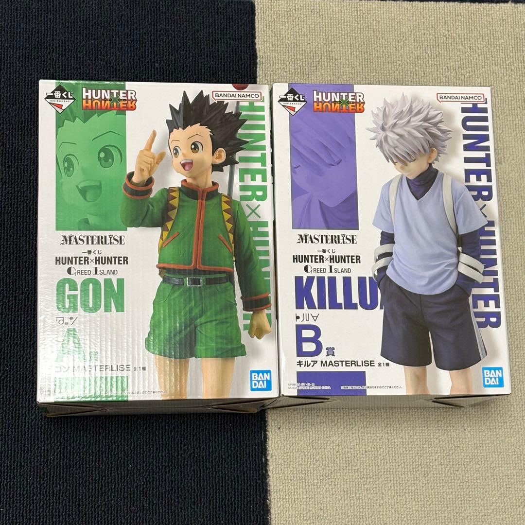 HUNTER×HUNTER フィギュア　ゴン　キルア　セット　A賞　B賞
