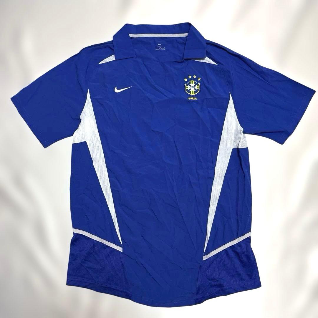 NIKE ブラジル代表 2002 W杯 日韓大会優勝 アウェイ ユニフォーム L