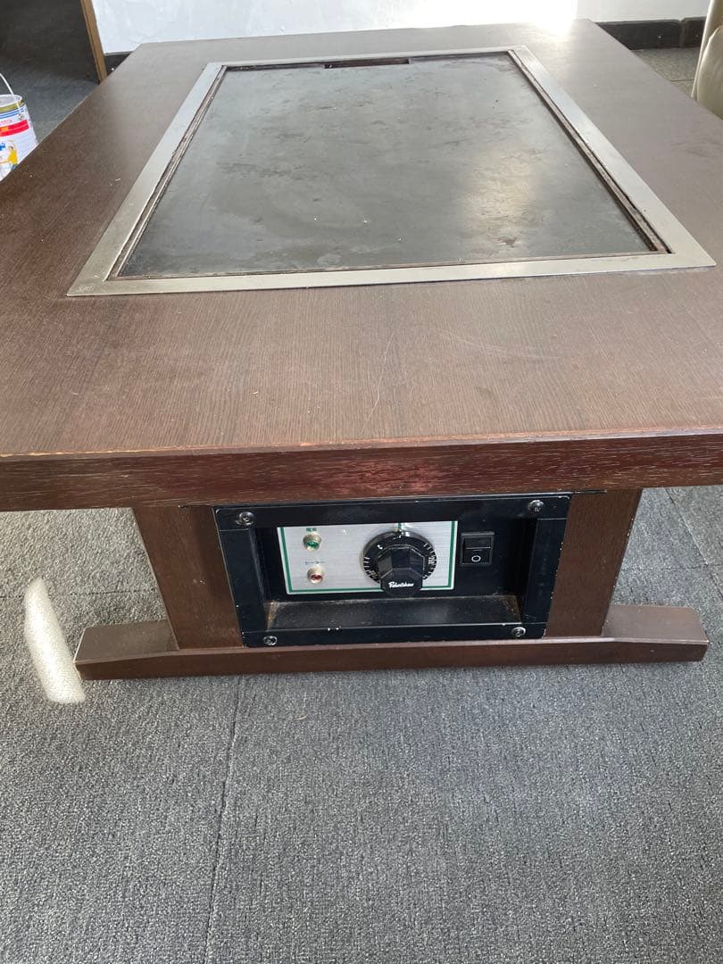 テーブル型鉄板付き 電源コード付き