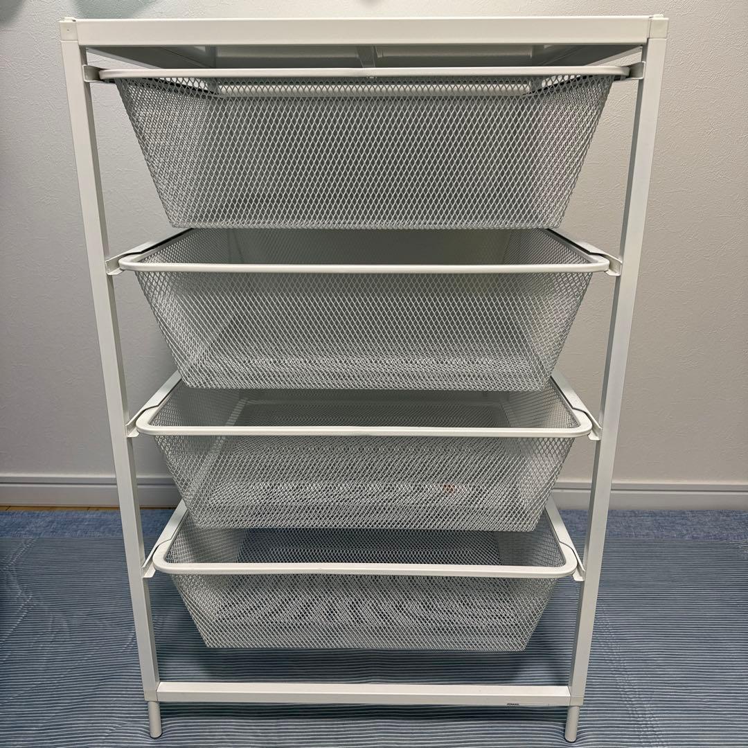 IKEA ヨナクセル JONAXEL ホワイト 天板つき - メルカリ