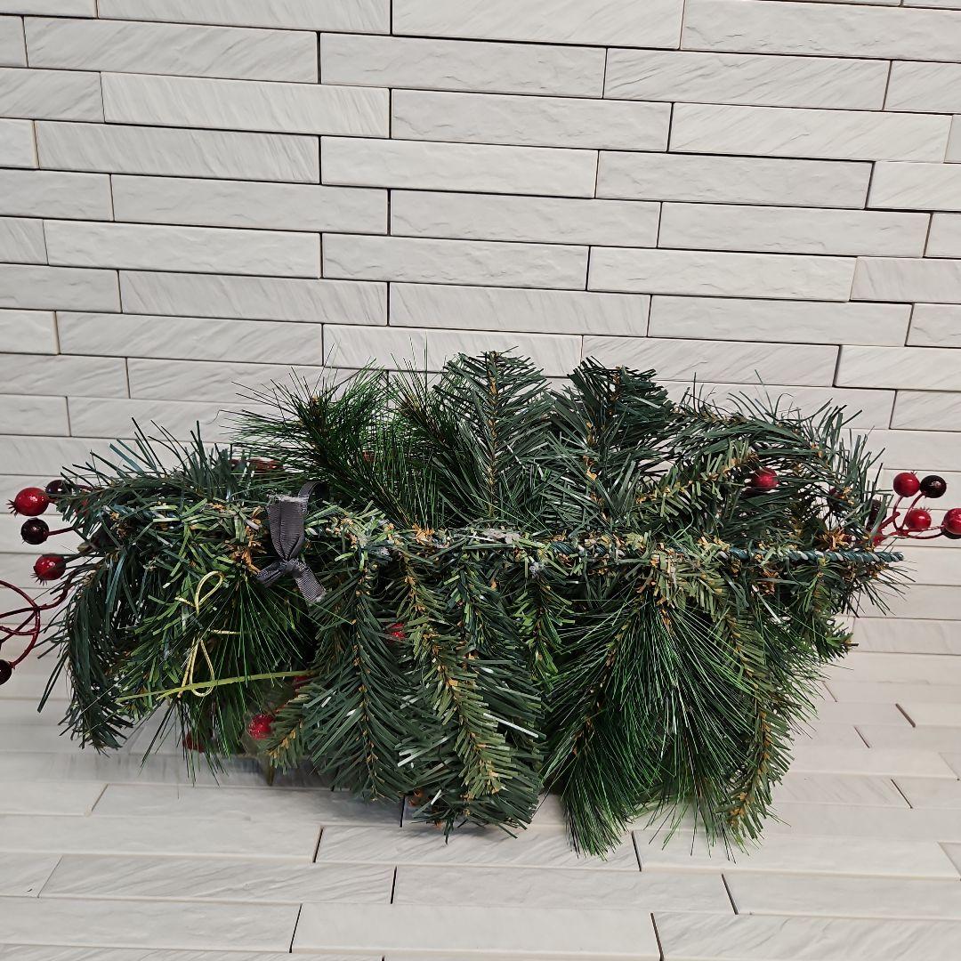 クリスマス飾りセット サンタクロース&トナカイ親子・2WAYリース