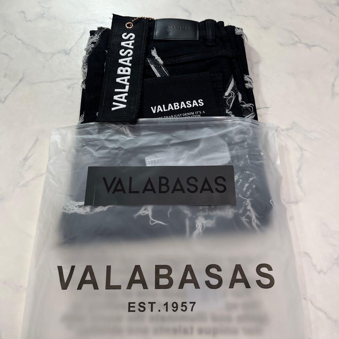 バラバサス Valabasas Archane Baggy Black 新品29 - メルカリ