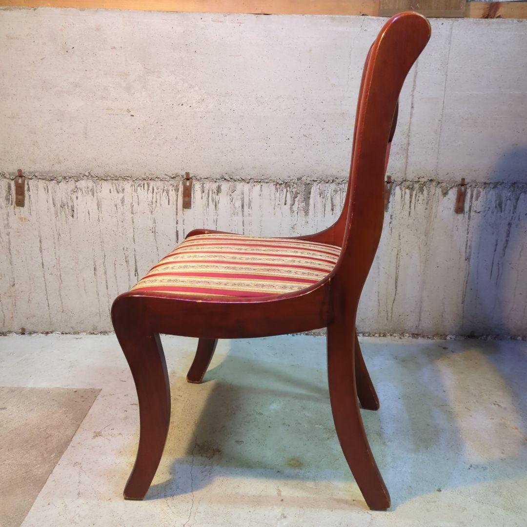 2脚セット　イギリス ヴィンテージ家具 ダイニングチェア 椅子①