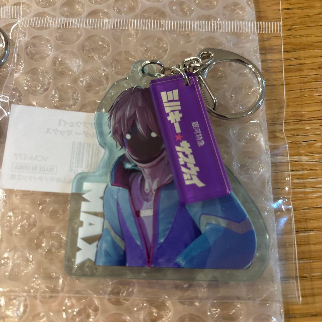 銀河特急 ミルキーサブウェイ カラーアクリルキーホルダー カート