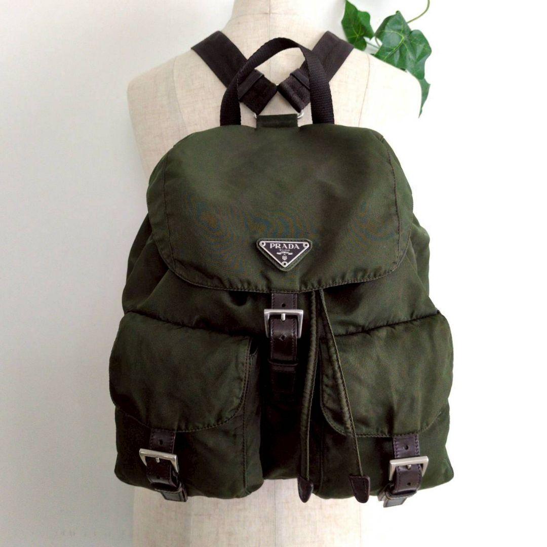 良品 プラダ ナイロン 巾着 リュック 軽量 バッグ 大容量 レディース メンズ