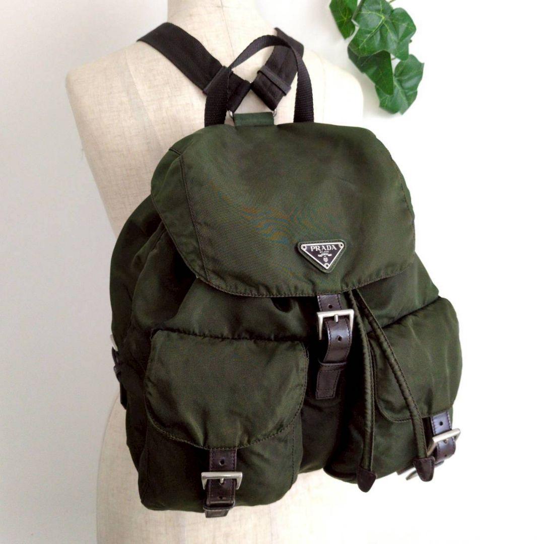 良品 プラダ ナイロン 巾着 リュック 軽量 バッグ 大容量 レディース メンズ