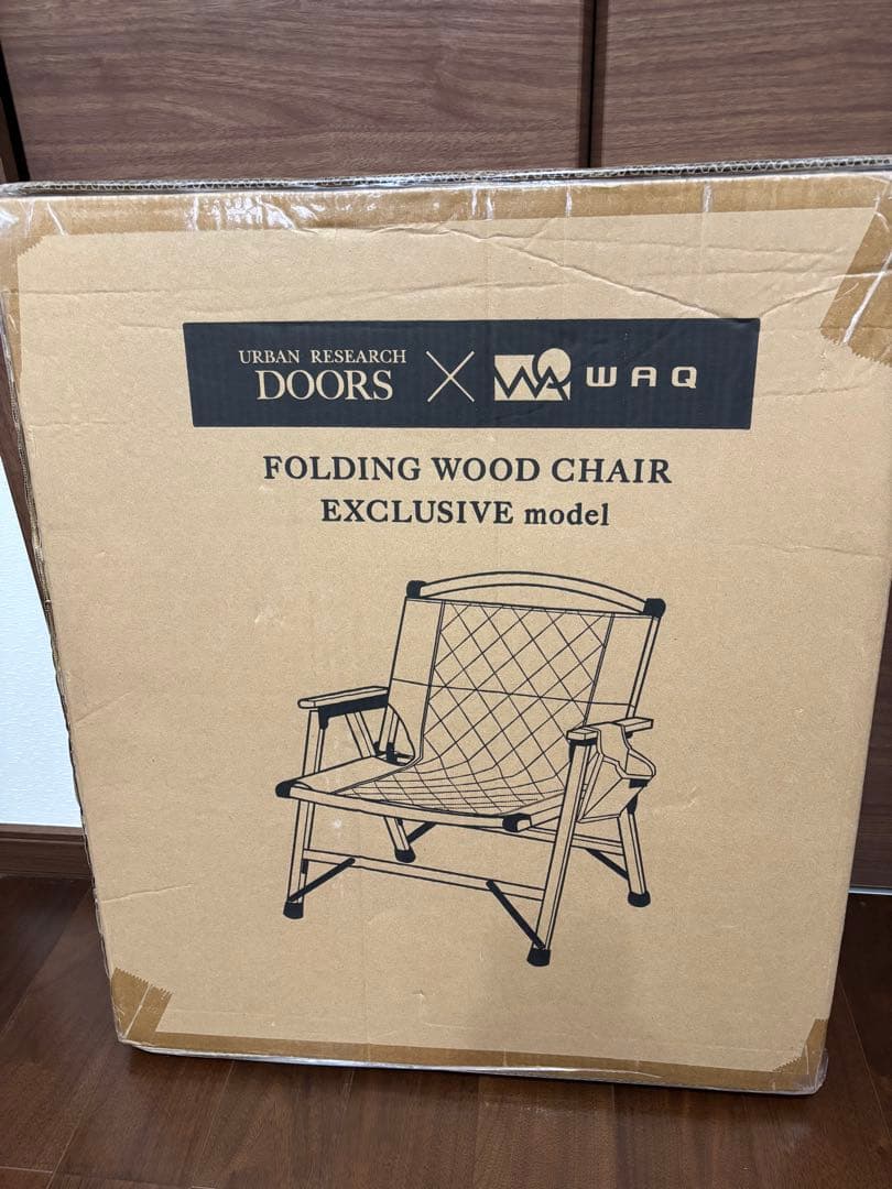 WAQ×URBANRESERCHDOORSコラボ チェア グレー