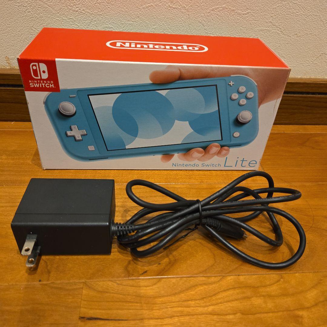 Nintendo Switch Lite 青色 元箱付き