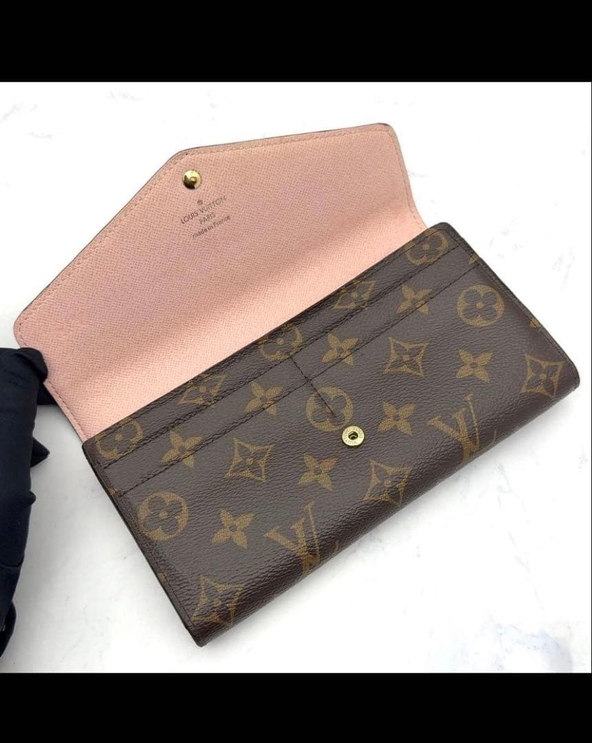 す*ん様 最高級美品✨ルイヴィトン モノグラム ポルトフォイユサラ 新型 ローズ