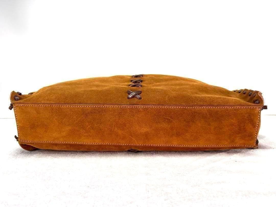 【美品】ドルチェアンドガッバーナ クロスボディ ショルダーバッグ スエード