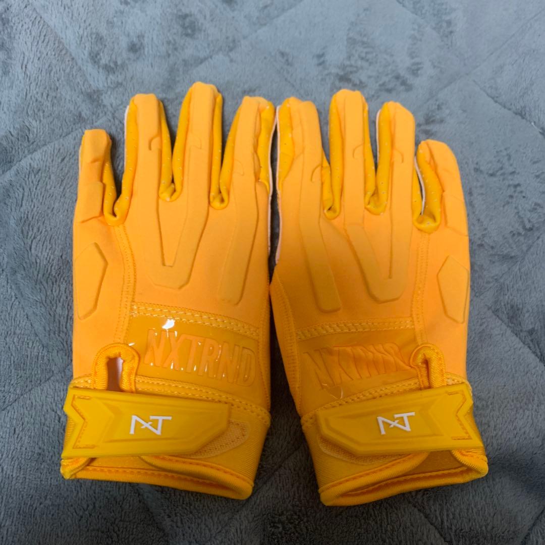 アメフト NXTRND イエロー グローブ 手袋