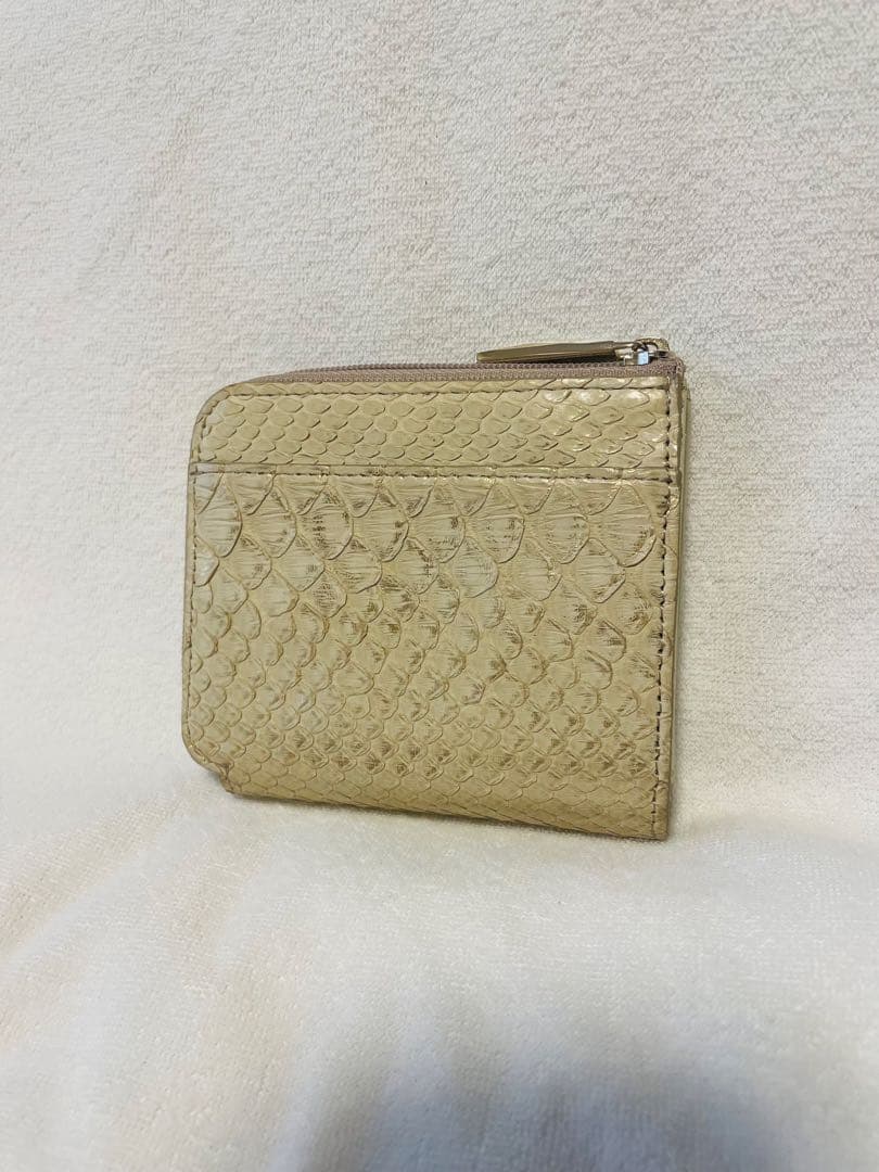 n*o様 【 美品✨️】ATAO ミリモ パイソンHAKU アイボリーゴールド箔