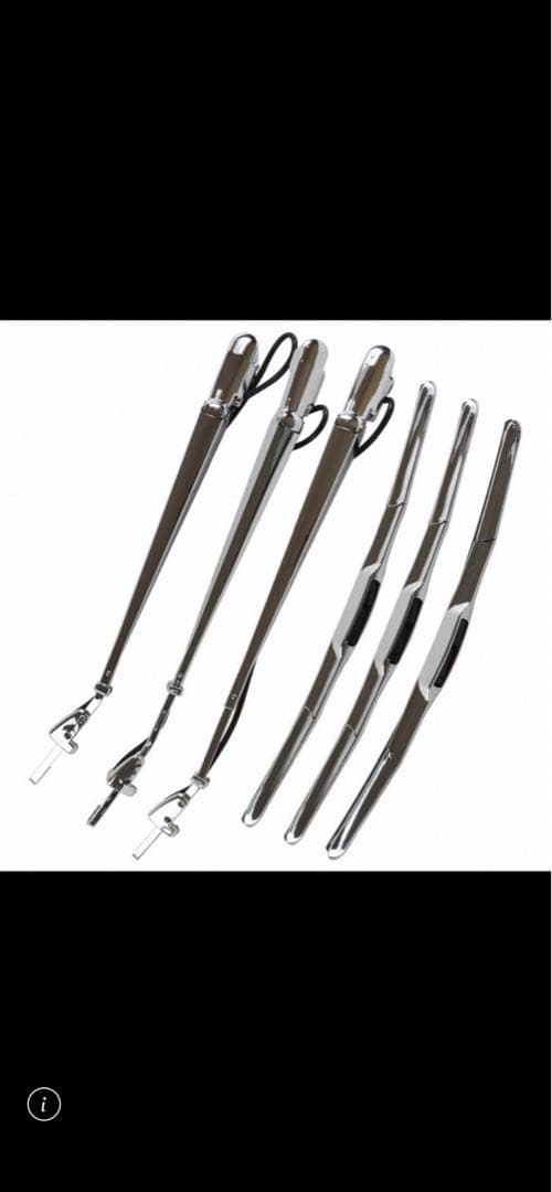 いすゞ　ファイブスターギガ　メッキワイパー