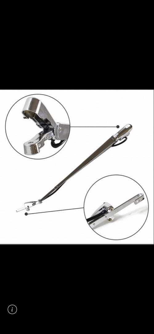 いすゞ　ファイブスターギガ　メッキワイパー