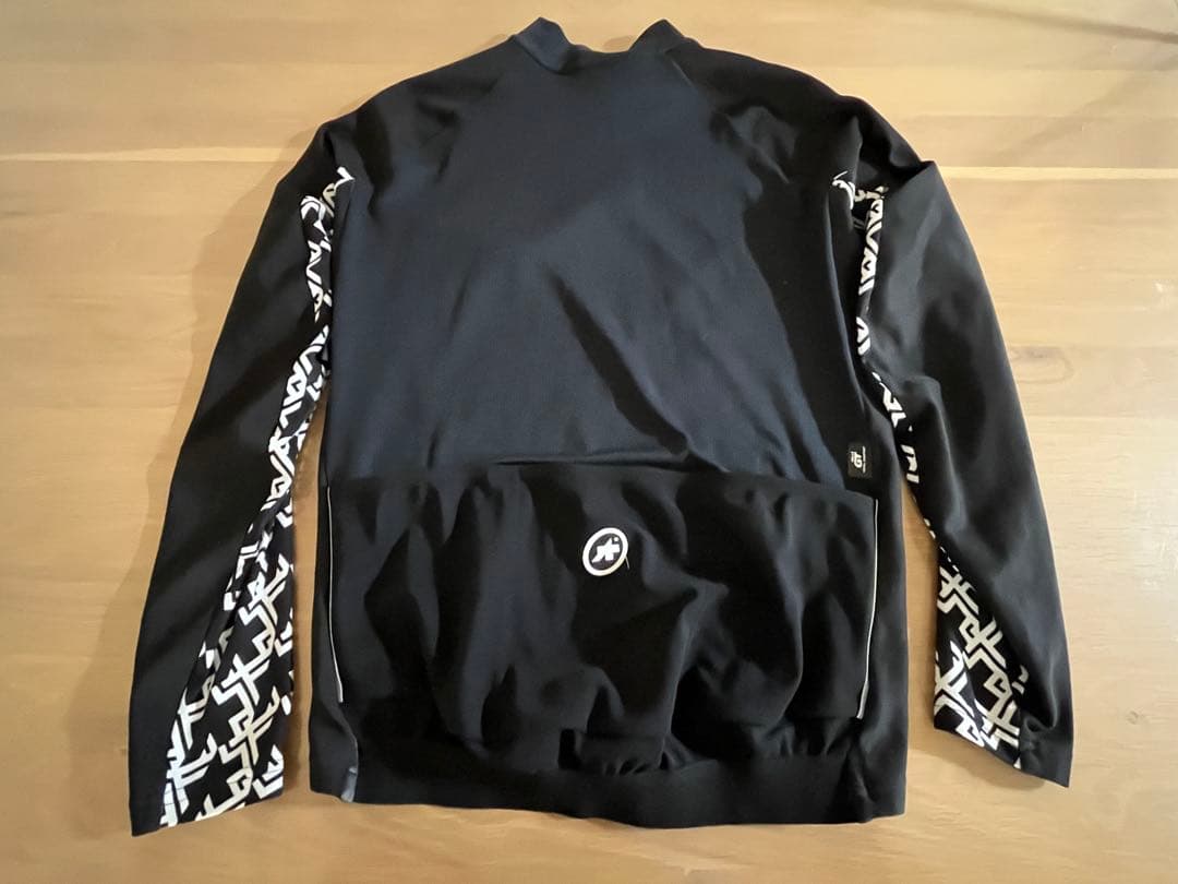 ASSOS アソス MILLE GT 長袖 サイクルジャージ 黒 S 裏起毛