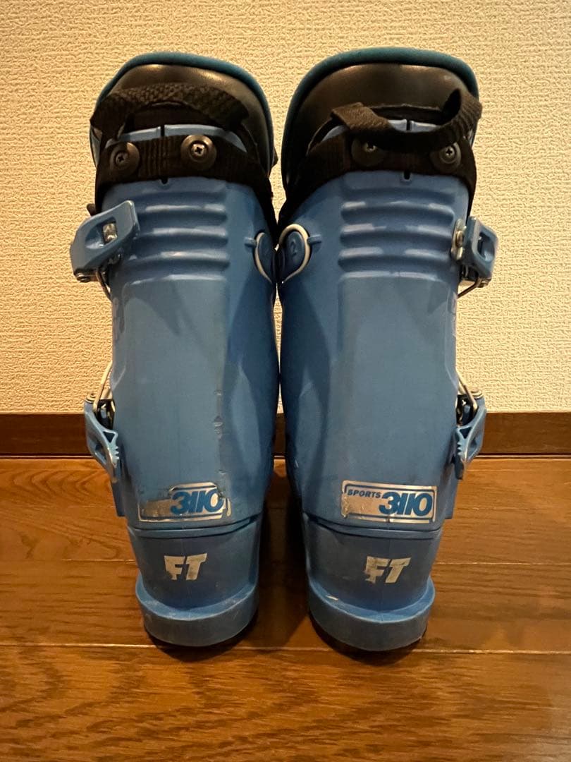 FT フルチルト モーグル用スキーブーツ 青 22.5cm