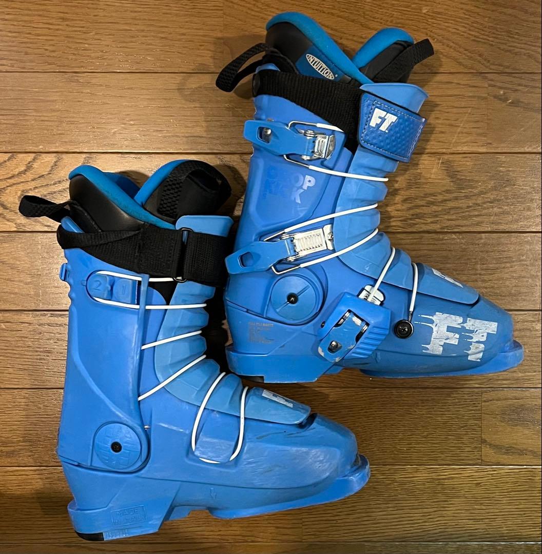 FT フルチルト モーグル用スキーブーツ 青 22.5cm