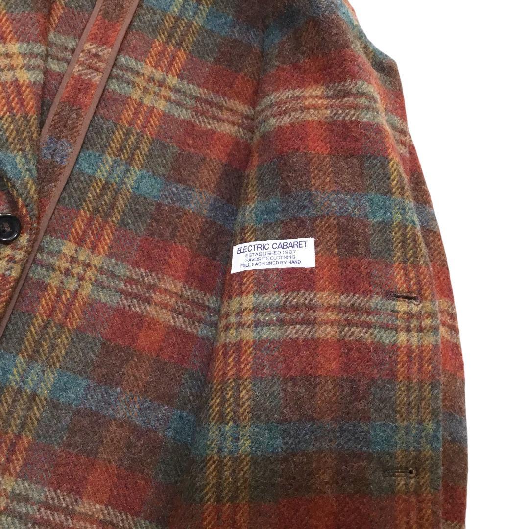 ELECTRIC CABARET マドラスチェック 肉厚ツイードジャケット - メルカリ