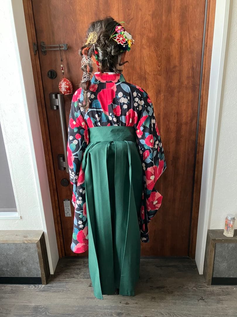 小学生卒業式　袴セット（肌襦袢付）140センチ