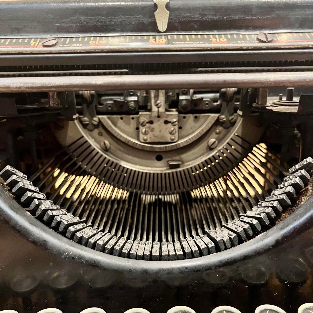 【アンティーク】アンダーウッド No5 タイプライター UNDER WOOD