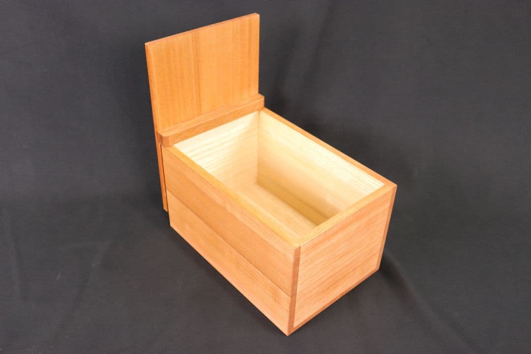 新米の美味しさ長続き】【5キロ用】【米びつ最高峰】柿渋塗り桐米びつ ブナ