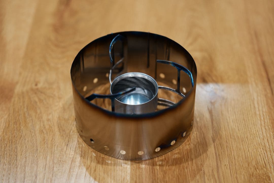 希少】FINAL FLAME GEAR アルコールストーブ チタン五徳セット - メルカリ