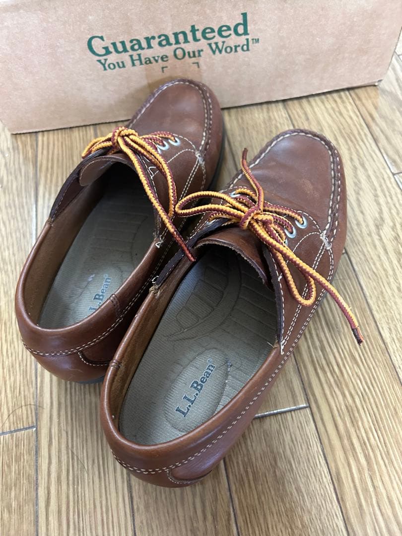 L.L.Bean ブラウン デッキシューズ