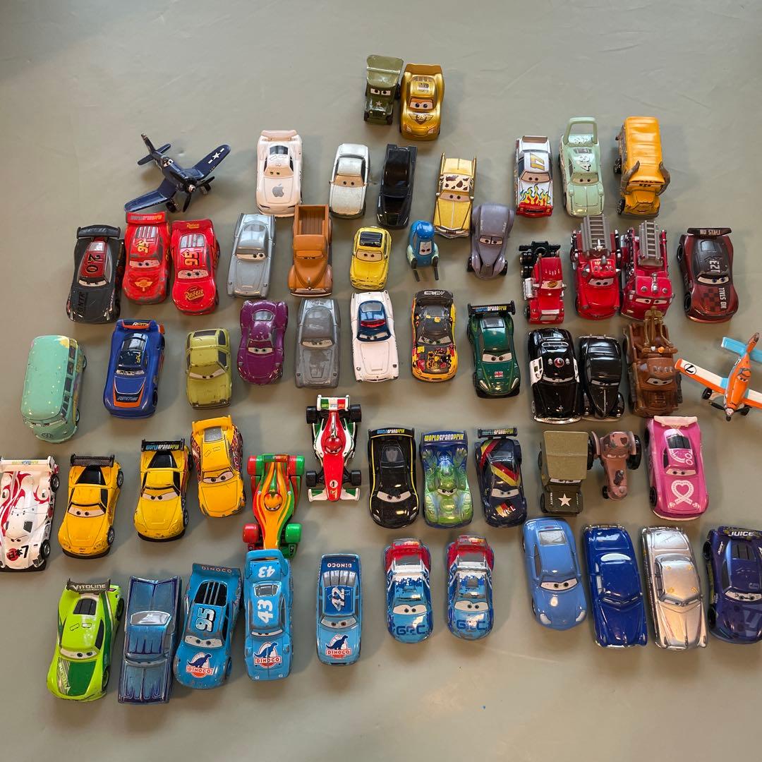 1台追加⭐️カーズ トミカ 計53台 プレーンズ まとめ売り - メルカリ