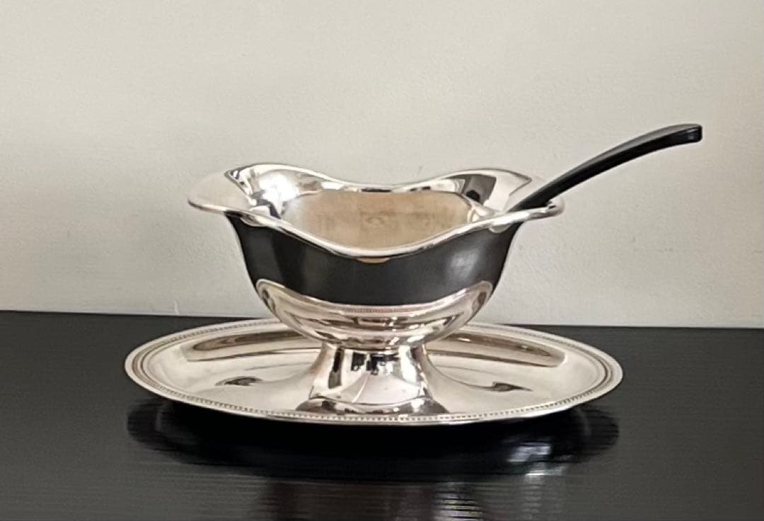 クリストフル Christofle ソースボート ソース入れ パール - メルカリ