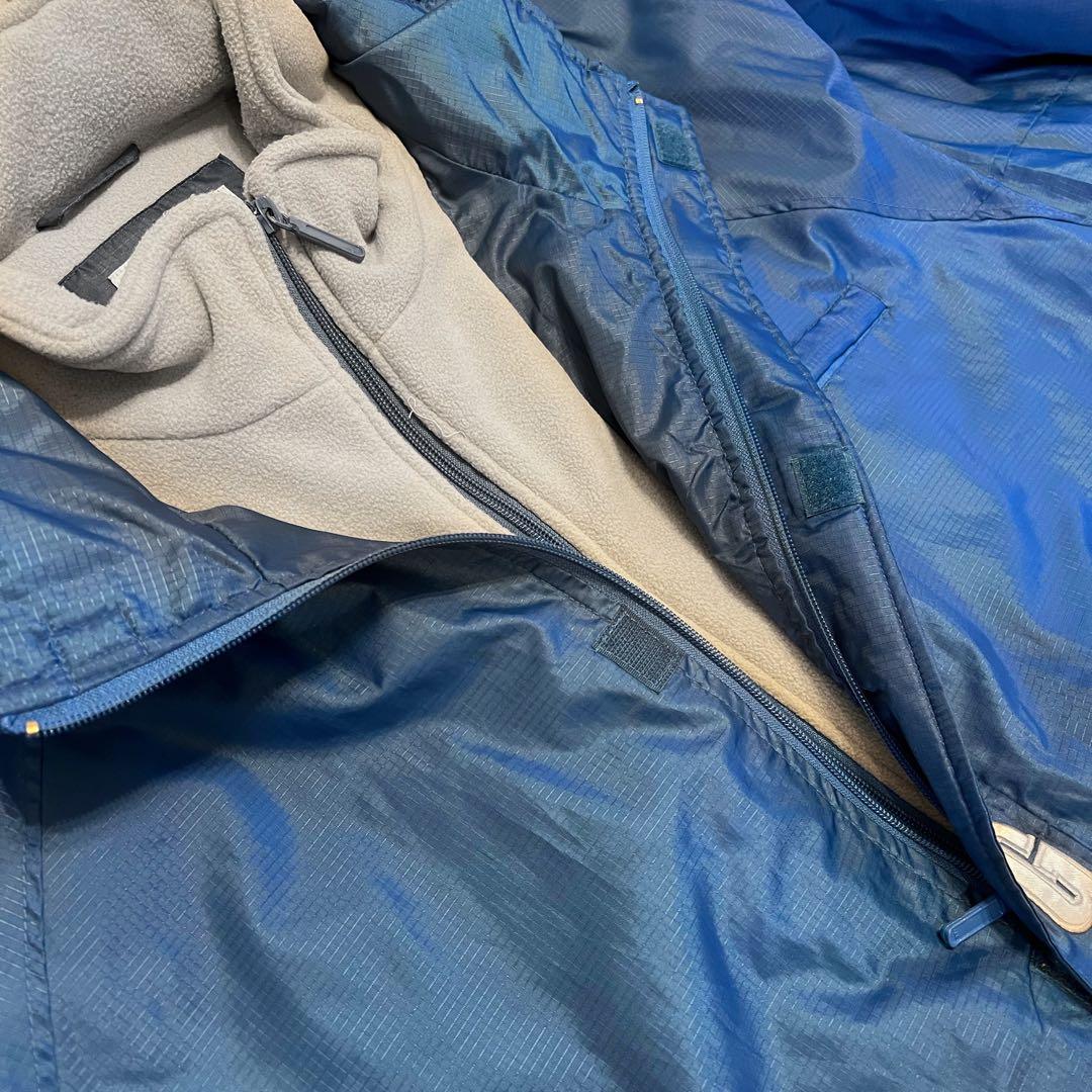 ドジャース ヴィンテージ ナイロン インナーフリース ジャンバー XXL