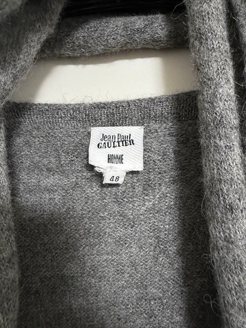 Jean Paul GAULTIER HOMME 編み込みマフラー　ニット