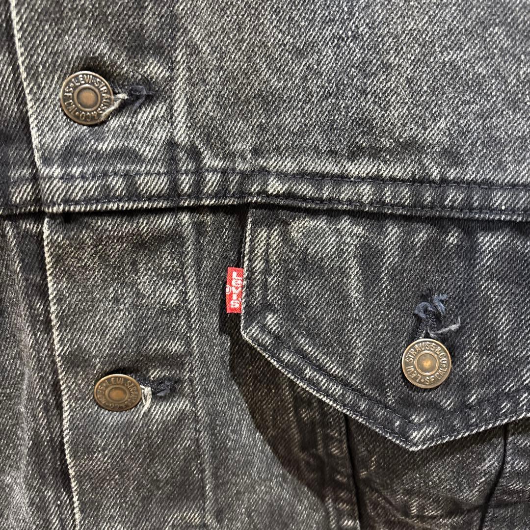 ミ*ス様 Levi's 70507 ブラックデニムジャケット　USA製