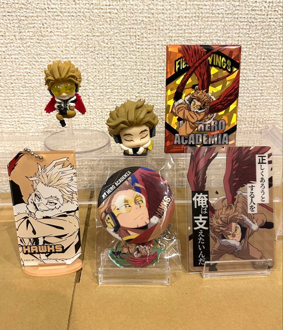 ヒロアカ 一番くじ D賞 ホークス フィギュアQposket 10点 まとめ売り