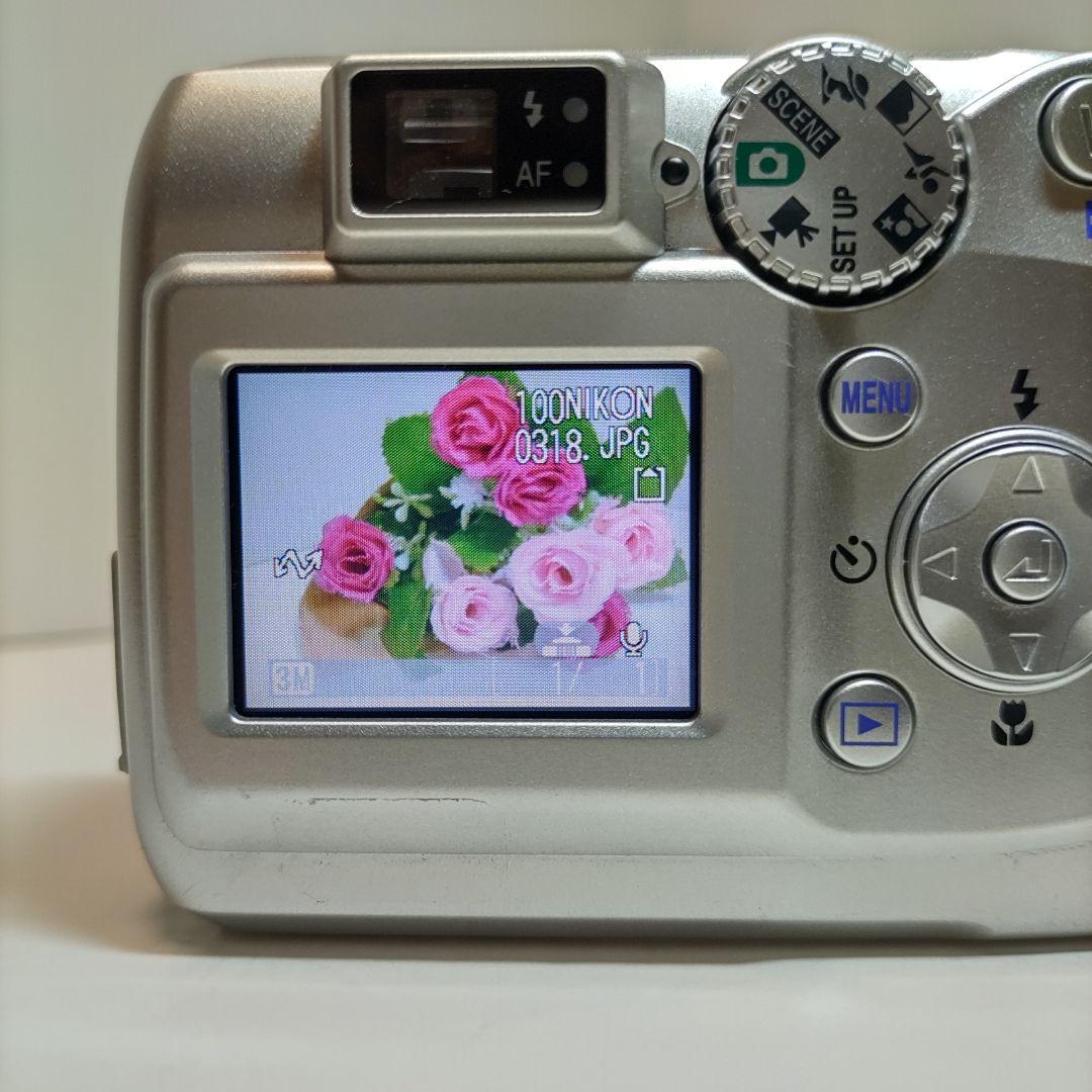 動作確認済み】ニコン COOLPIX 3200 オールドコンデジ デジカメ