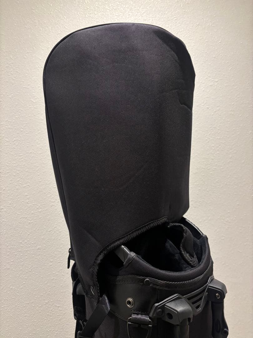 【美品】アッソブ キャディバッグ AS2OV GOLF BLACK 黒