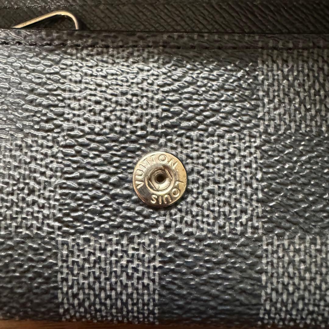 【美品】ヴィトン ダミエ グラフィット ミュルティクレ6 ６連 キーケース