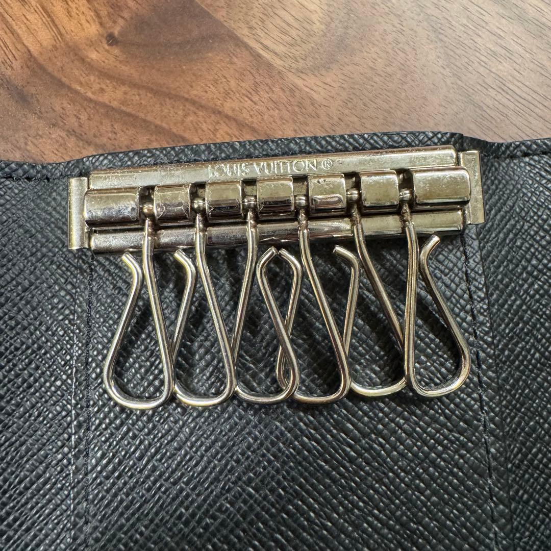 【美品】ヴィトン ダミエ グラフィット ミュルティクレ6 ６連 キーケース