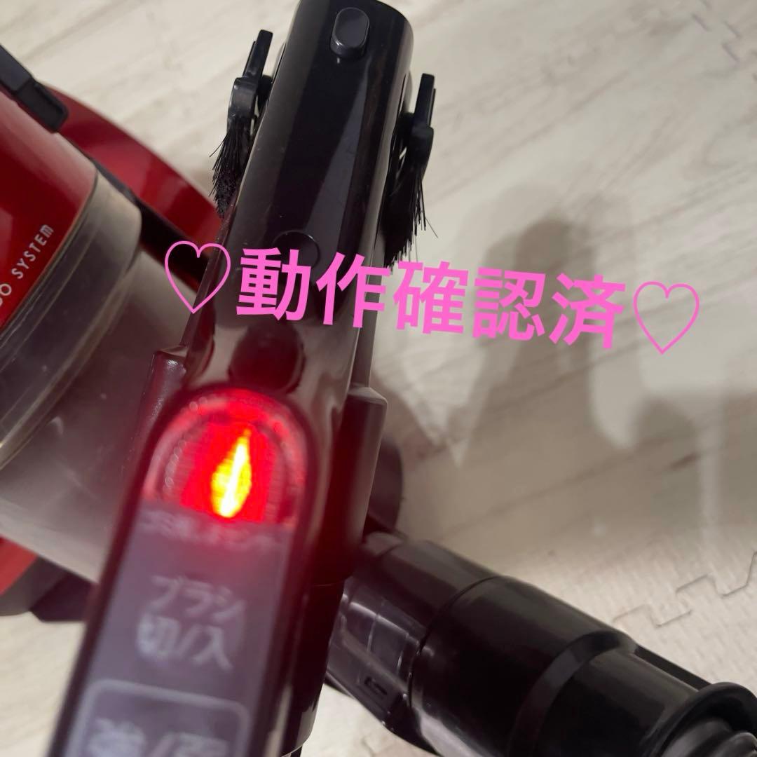 【美品】東芝 トルネオV VC-YG610M サイクロン掃除機 レッド 軽量