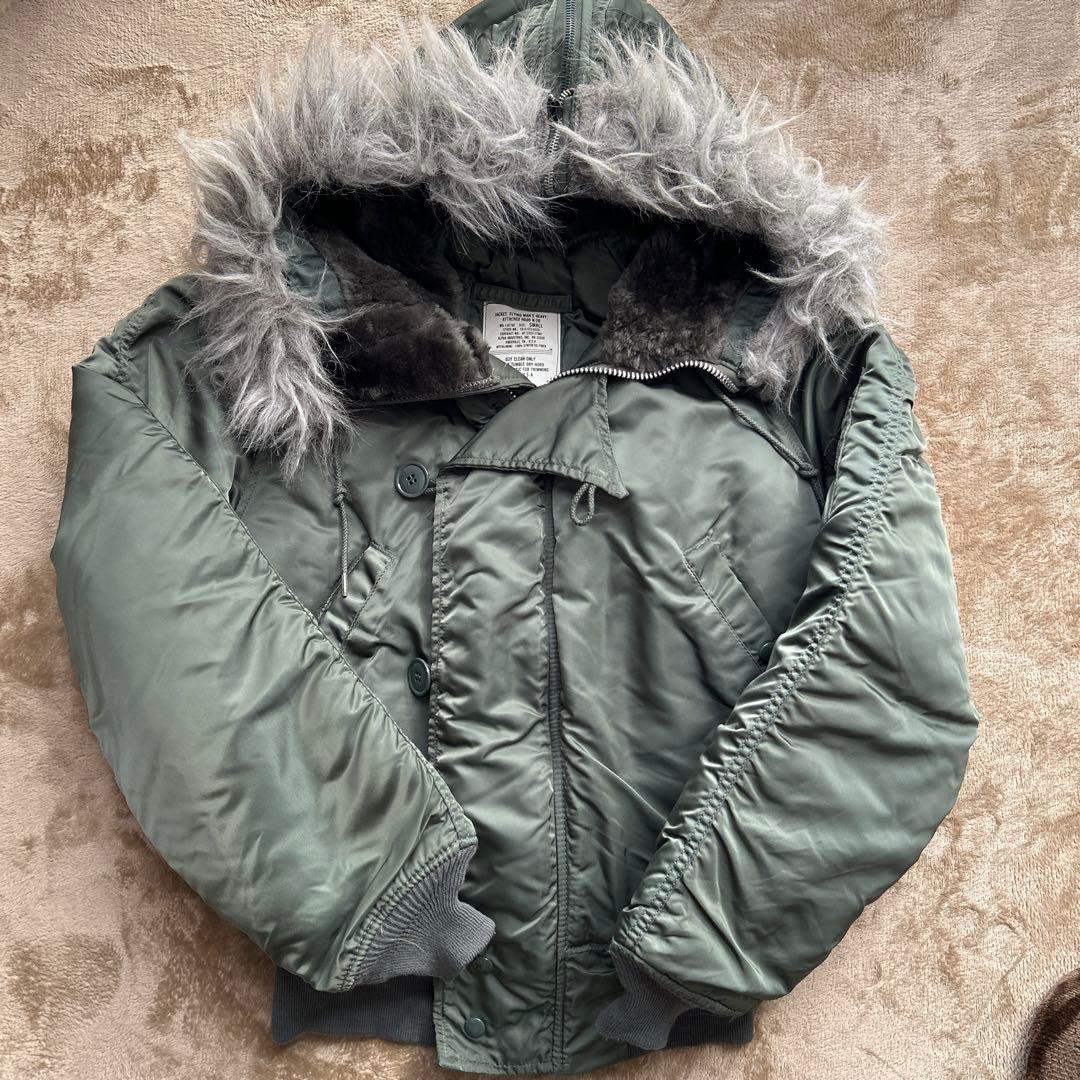 旧タグ Alpha Industries N-2B フライトジャケット