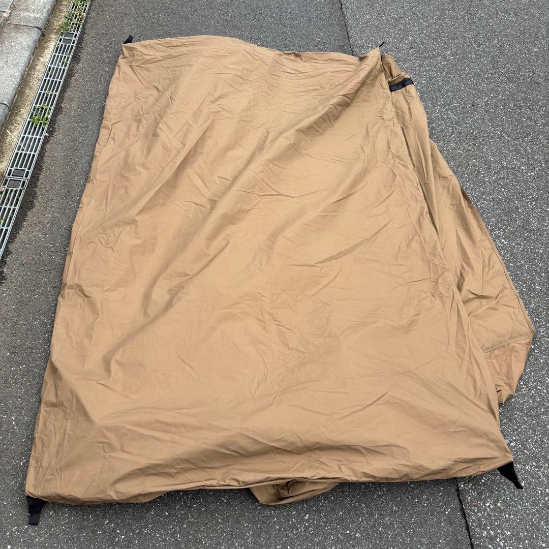 数回使用　ワンティグリス　スーパーシェルターTc テトロンコットン　ブラウン