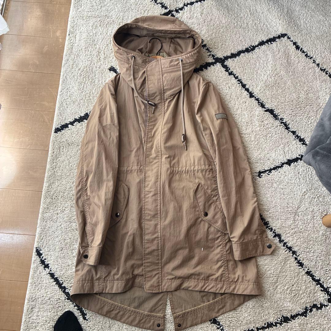 ブラウン モッズコート　タトラス　インナーダウン　TATRAS