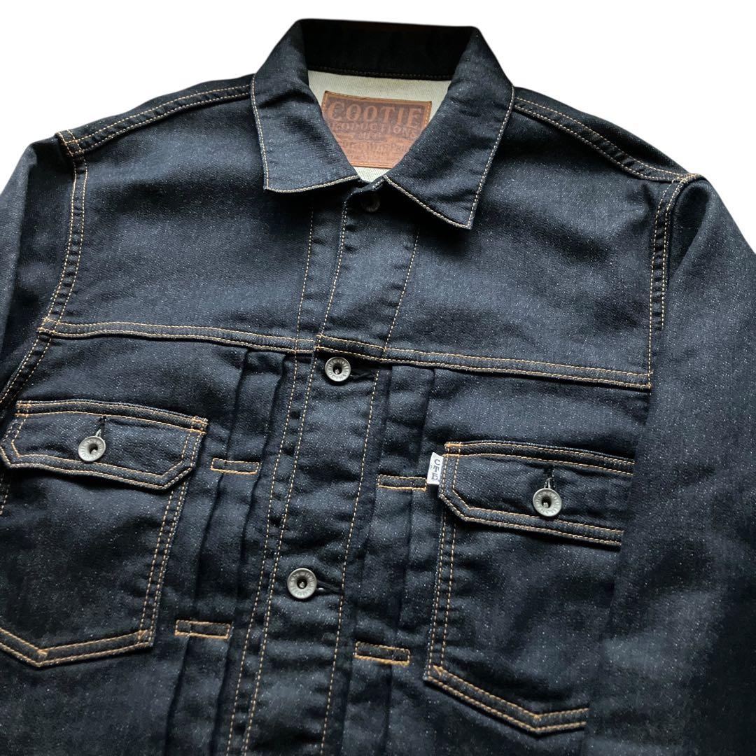 美品 COOTIE 濃紺デニムジャケット ヴィンテージレプリカ オーバーサイズ
