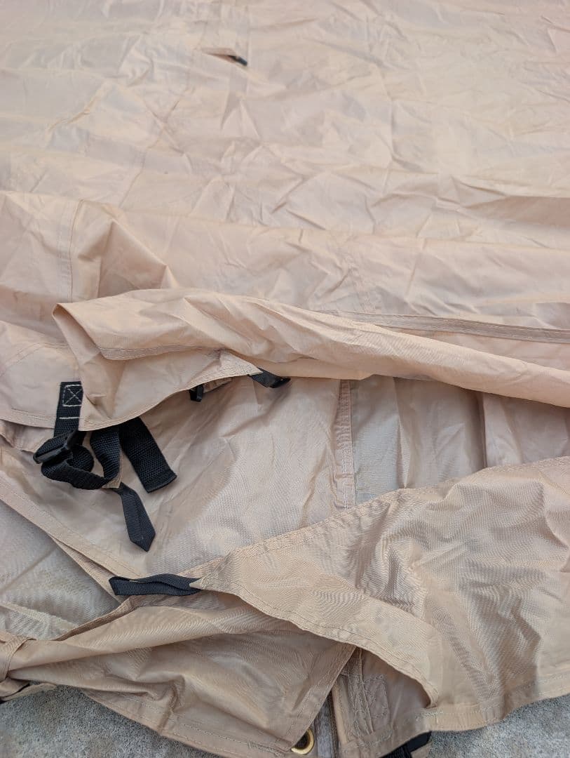 〘美品〙DOD YADOKARI ヤドカリテント　タン　ウォール　跳ね上げポール