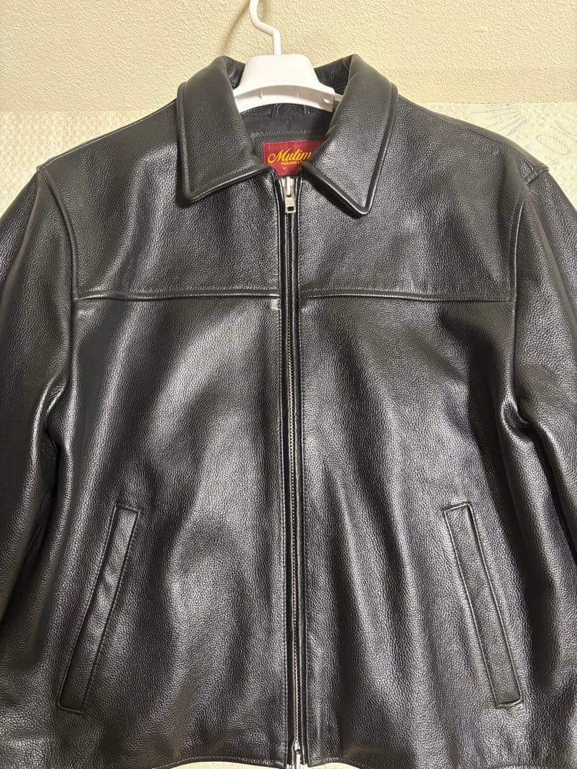 Mutimer レザージャケット ブラック Mサイズ - メルカリ