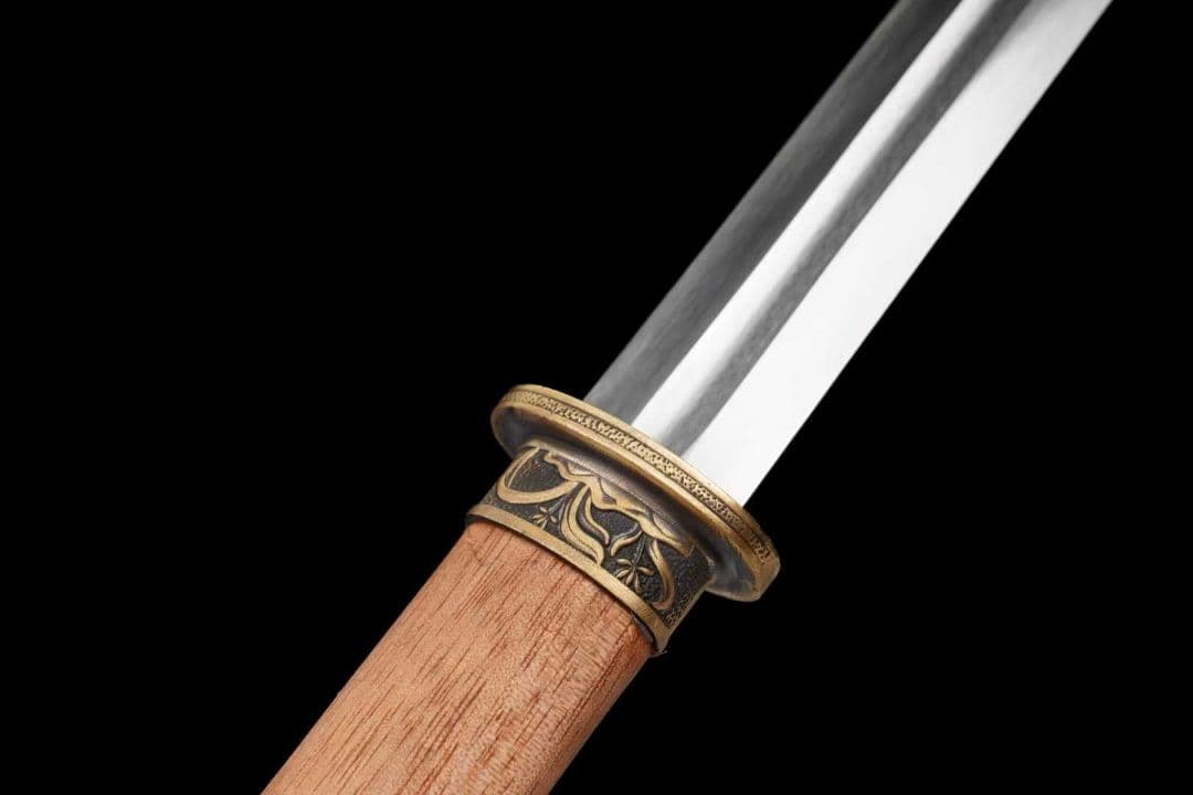 【全銅小剣】 古兵器 刀装具 日本刀　模造刀 居合刀 武士道 鑑賞用 美術刀