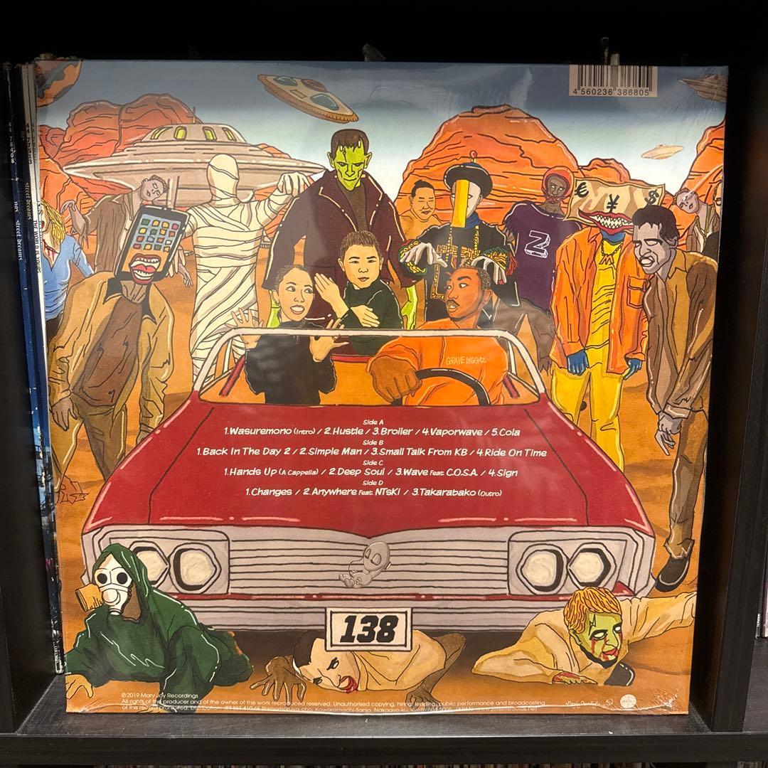 【レコード】田我流／RIDE ON TIME