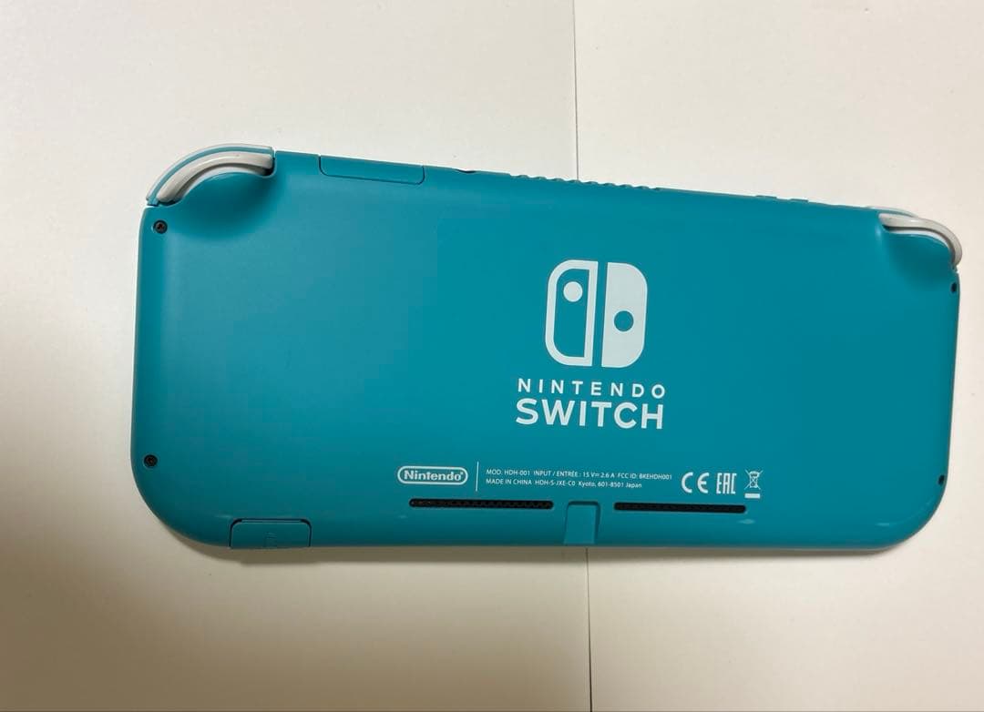 Switch Lite 本体 ターコイズ 難あり