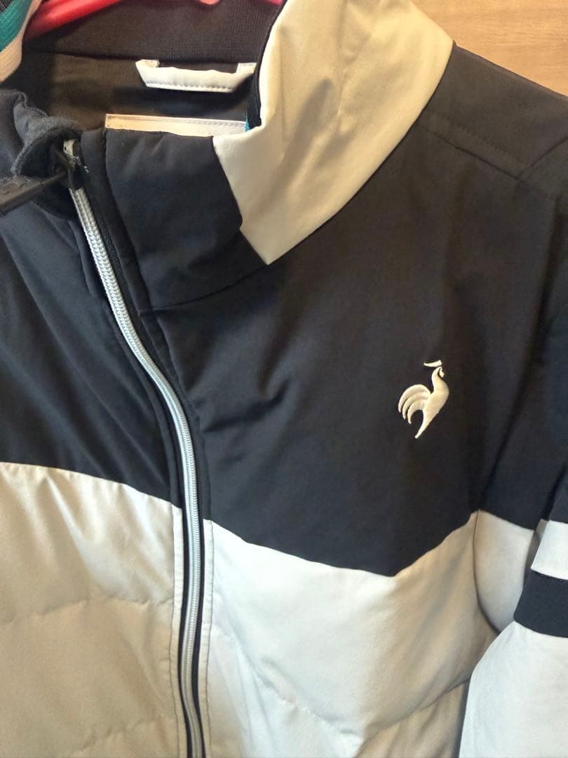 ルコックゴルフ メンズ ストレッチフォーサー 中わたヒートナビ2WAYブルゾン