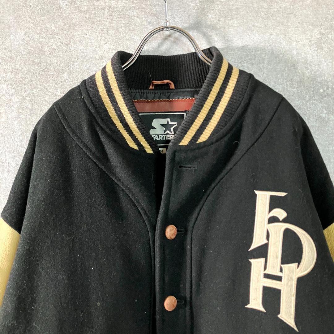 希少 STARTER スタジャン レザー 福岡ダイエーホークス 野球 1989