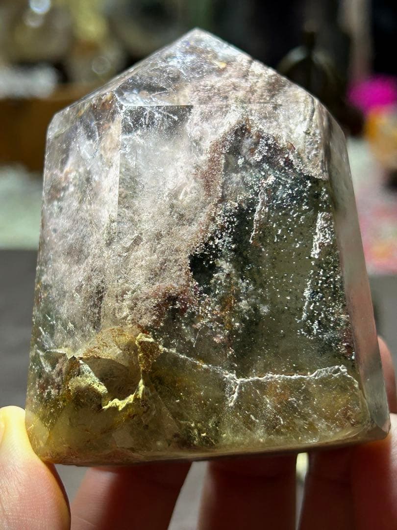 ⭐️別格高級品！帝王秘宝！ガーデンクォーツ 六角柱 原石 - メルカリ